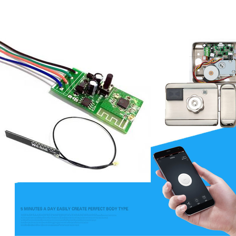 Smart Home Automation Diy - 12V Wifi Smart Switch Elektronische Lock