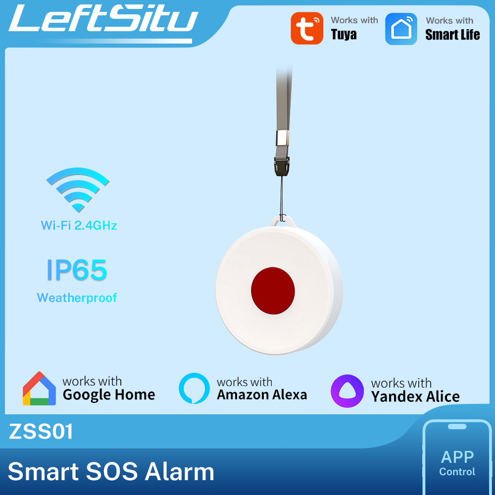 Smart Home Automation Diy - Tuya ZigBee Smart Button IP65 draadloze