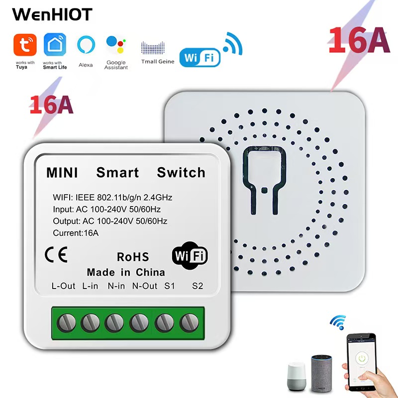 Smart Home Automation Diy - 16A Tuya Zigbee 3.0 Mini Smart