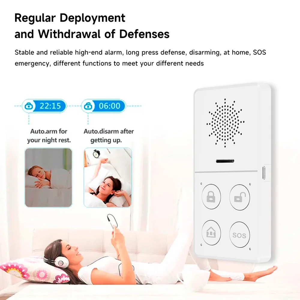 Tuya Wifi Smart Alarmsysteem 4 - Smart Home Automation Diy recensie en prijs