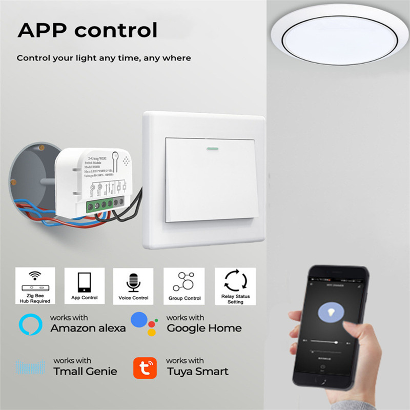 1/2 Kanalen 10a Tuya Zigbee Sm - Home Automation Ideas recensie en prijs
