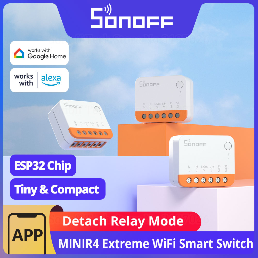 SONOFF MINIR4 Extreme WiFi Sma - Sonoff Basic Switch recensie en prijs