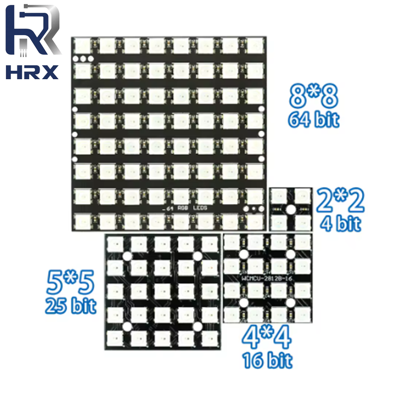 WS2812 LED 5050 RGB 8x8 4 16 2 - Rgb Led Matrix 8X8 recensie en prijs