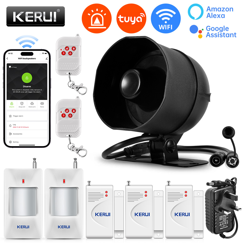 CORINA 120db Sirene Alarmsyste - Smart Home Automation Diy recensie en prijs