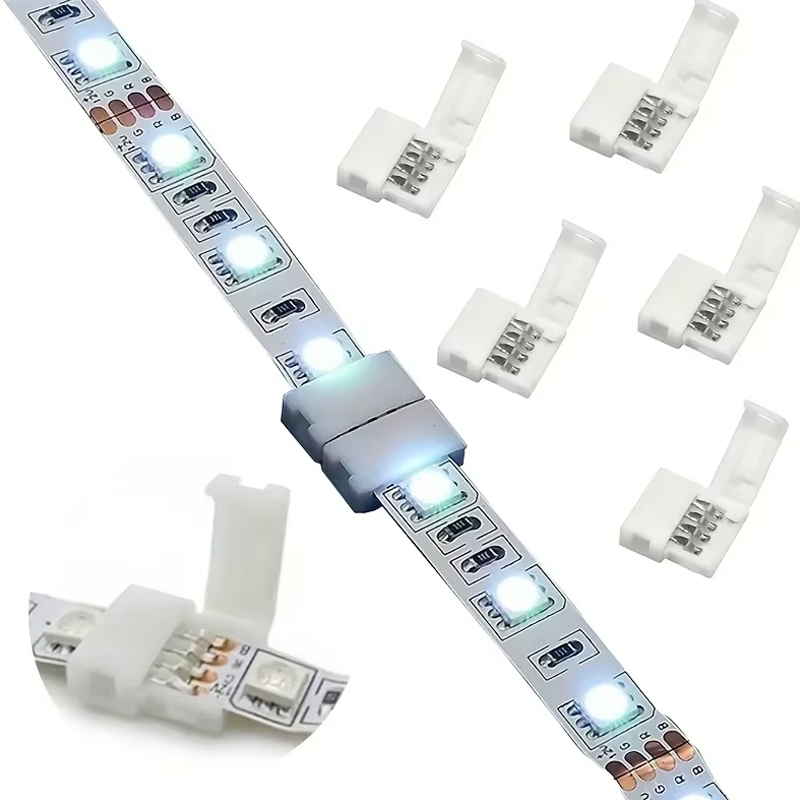 5 stks 4PIN 8mm Led Connector  - Rgb Led Matrix 8X8 recensie en prijs