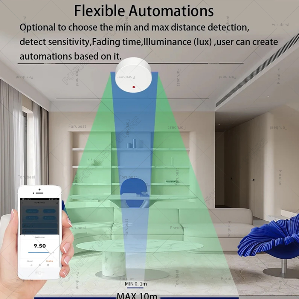 ZigBee Wifi MmWave Menselijke  - Home Automation Ideas recensie en prijs