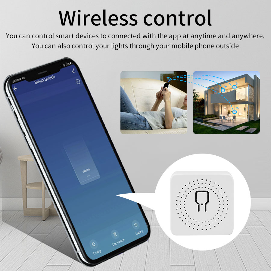 16A/20A WiFi Mini Smart Switch - Home Automation Ideas recensie en prijs