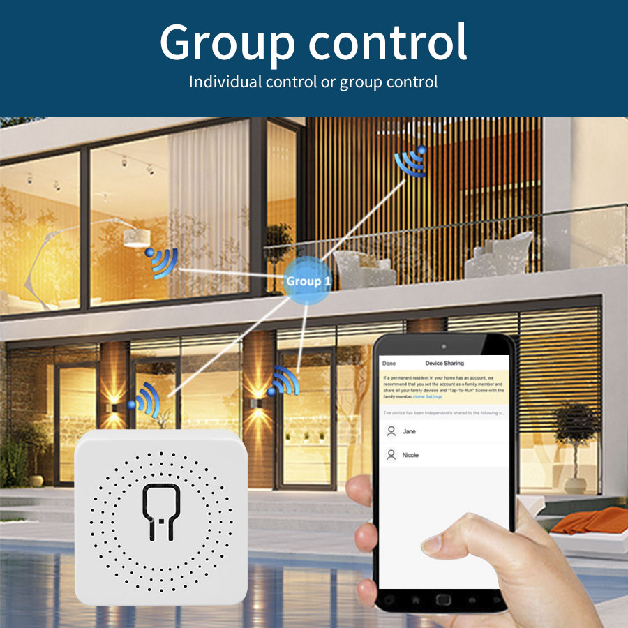 16A/20A WiFi Mini Smart Switch - Home Automation Ideas recensie en prijs